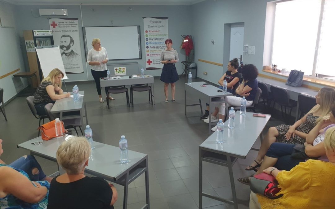 Focus groups at the Red Cross of Sombor